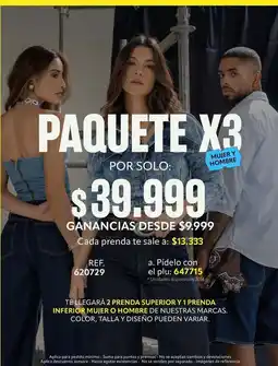 Pacífika Paquete x3 oferta