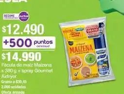 Jumbo Maizena - fecula de maíz + spray gourmet oferta