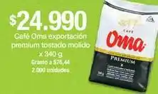 Jumbo Oma - café exportación premium tostado molido oferta