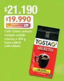 Jumbo Tostao - café tostado molido intenso oferta