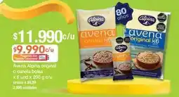 Jumbo Alpina - avena original o canela oferta