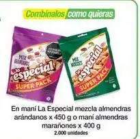 Jumbo La especial - mix arandanos y maní almendras o mix nueces y maní almendras oferta