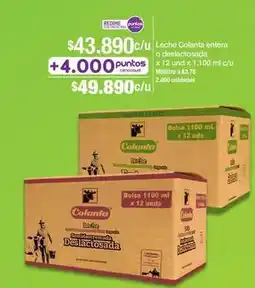 Jumbo Colanta - leche entera o deslactosada oferta