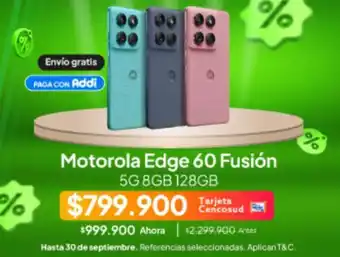 Motorola - edge 60 fusión 5g 8gb 128gb