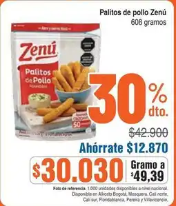 Alkosto Nacional - palitos de pollo oferta