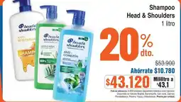 Alkosto Head & shoulders - shampoo oferta