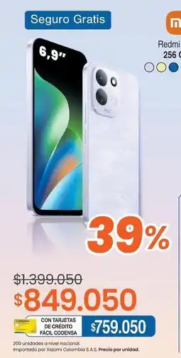 Alkosto Xiaomi - redmi 256 gb oferta