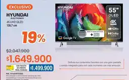 Alkosto Hyundai - 4k-uhd qled 139,7 cm oferta