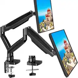 Falabella Soporte De Monitor Doble 17 A 33inch Brazos Flexibles AN-110 oferta