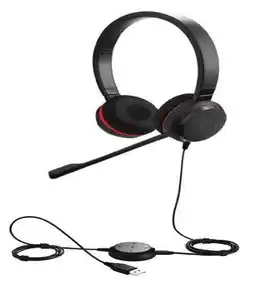 Falabella Audifonos Diadema Evolve 20 Negra oferta