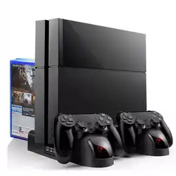 Falabella Base Vertical Refrigerante Ps4 Fat Pro Slim Indicador De Carga oferta