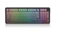 Falabella Teclado Eisa Max K686sp-rgb-max Gris Inalambrico Idioma Español Latinoamérica oferta