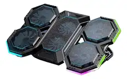 Falabella Base Refrigerante Gamer Pro Rgb Para Portatil 6 Ventiladores oferta