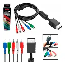 Falabella Cable RCA para PS2PS3 Conectores SJ-9951 oferta