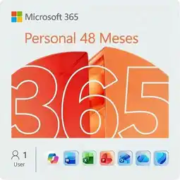 Falabella Office 365 Personal 48 Meses - 1TB OneDrive 5 Dispositivos Invitación Oficial oferta