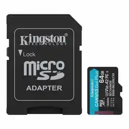 Falabella Memoria Microsd Canvas Go Plus 64gb + Adaptador SD oferta