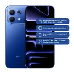 Falabella Smartphone Note 60 Pro 5G 8GB RAM 256GB Azul oferta