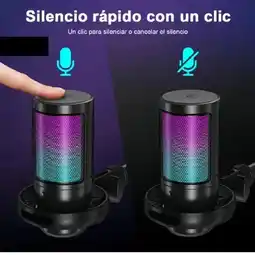 Falabella Micrófono Condensador Rgb Cardioide Usb Para Pc Gamer Accesorios Computación oferta