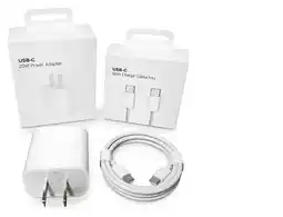 Falabella Cubo Cargador 20w Carga Rápida + cable 1m C a C Compatible Para iPhone 15 /16 /17 /18 Pro Max oferta