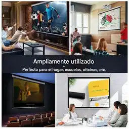 Falabella Telón Pantalla De Proyector Eléctrico Automatico Control Remoto oferta