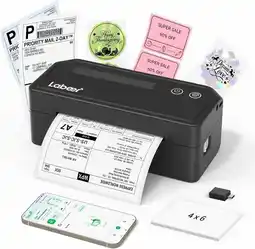 Falabella Impresora Térmica de Etiquetas de Envío Bluetooth Labeer Inalámbrica 4x6 oferta