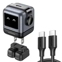 Falabella Kit Cargador Robot Carga Rápida 30W Tipo C + Cable Carga Rapida 60W 1M oferta