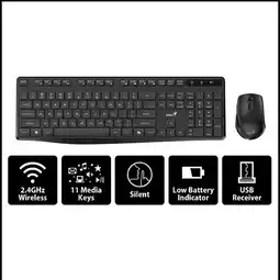 Falabella Combo de teclado y mouse Genius KM-8206S Inalámbrico oferta