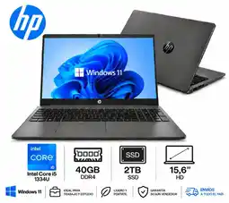 Falabella PORTATIL INTEL CORE I5 1334U | 40GB DDR4 | 2TB SSD | PANTALLA 15,6 HD | CENIZA OSCURO oferta