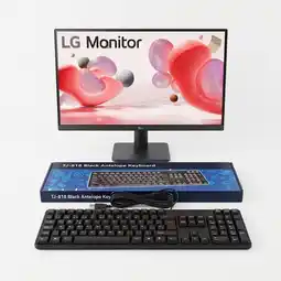 Falabella Kit oficina Monitor 24 MR400 + Teclado TJ818 oferta