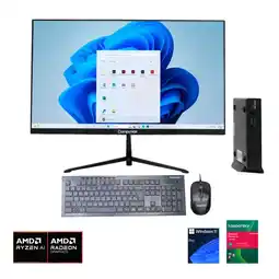 Falabella Mini PC - AMD Ryzen 5 8250U - 8GB DDR4 - 512GB SSD PCIe M.2 - Monitor 23.8 FHD 120Hz - WIN 11 PRO oferta