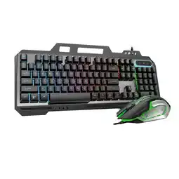 Falabella Combo teclado mouse gamer retroiluminado alambrico oferta