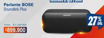 Bose - parlante soundlink plus