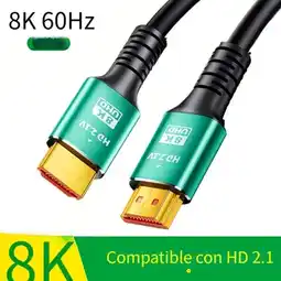 Falabella Cable HDMI 8K Ultra HD de 5 Metros Ultra Alta Velocidad 48 Gbps y Versión 2.1v oferta