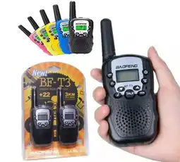 Falabella 2 Radio Intercomunicador Rs Bf T3 Uhf 22 3km Walkie Talkie oferta