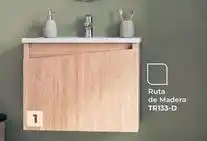 Easy Sha design - mueble de bano con lavamanos diagonale oferta