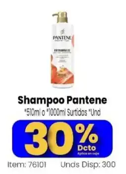 MercaTodo Shampoo Pantene oferta