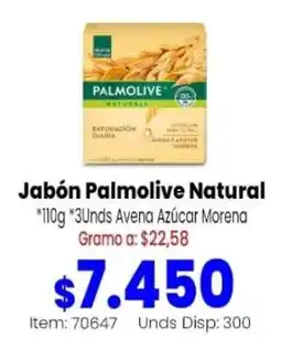 MercaTodo Jabón Palmolive Natural oferta
