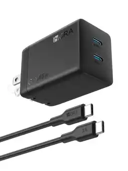Falabella Cargador Carga Rapida GAR170 45W Dos Puertos Tipo C oferta