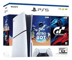 Falabella Consola Playstation 5 Slim Estandar - Gt7 + Astro Bot Blanco oferta