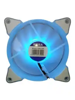 Falabella Ventilador Cooler Para Torre Atx 120 Mm Led Antivibracion - Azul oferta
