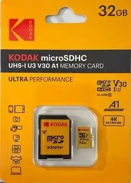 Falabella Tarjeta de Memoria MicroSDHC 32GB UHS-I U3 V30 A1 oferta