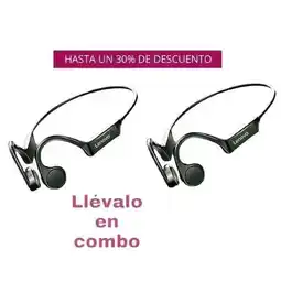Falabella Audífonos X4 Conducción Ósea Bluetooth Deportivos Micrófono x2 oferta