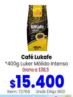Mercamio Café Lukafe oferta
