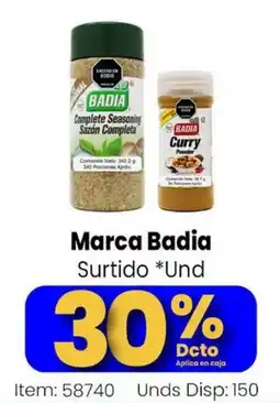 Mercamio Marca Badia Surtido oferta