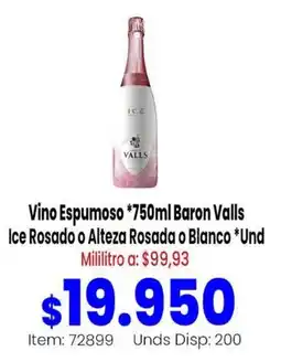 Mercamio Baron Valls Vino Espumoso oferta