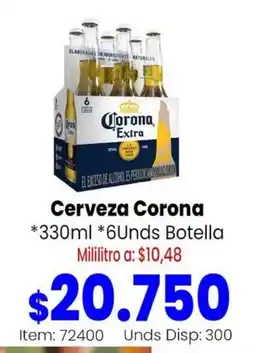 Mercamio Cerveza Corona oferta