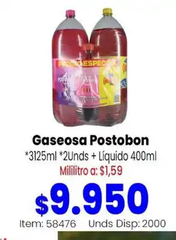 Mercamio Gaseosa Postobon oferta