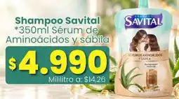 Mercamio Shampoo Savital oferta