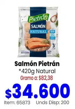 Mercamio Pietrán Salmón Natural oferta