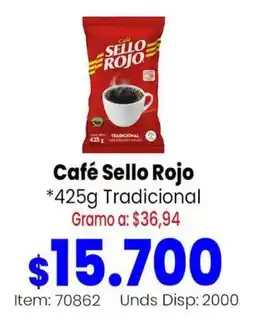 Mercamio Café Sello Rojo oferta